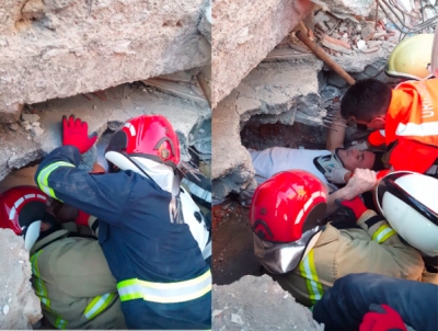 Video/ “Bravo, bravo”! Ky është momenti kur i riu nxirret i gjallë nga rrënojat, fjalët e para që i thonë efektivët