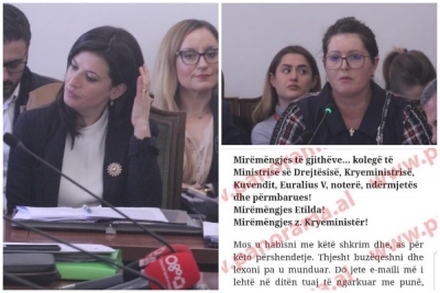 Paketa ‘Anti-shpifje’ vë përballë ministren Gjonaj me ish-drejtoreshën që e denoncoi te Rama