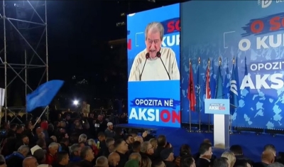 Berisha: Sonte, më i fortë se kurrë është premtimi ynë se PD do të fitojë, se opozita do të fitojë, se Shqipëria do të fitojë