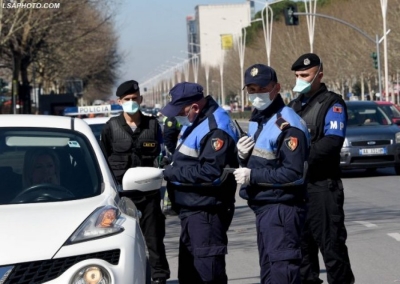 Ndëshkohen 217 drejtues mjetesh dhe 593 këmbësorë, 7 shoferëve tapë prangosen