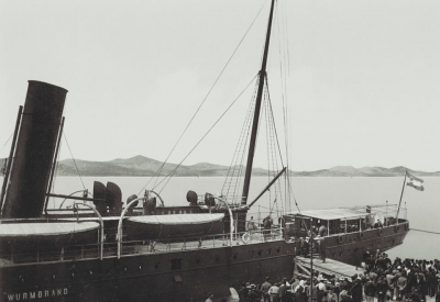 1912/Udhëtimi i ismail Qemal Vlorës dhe zbritja në Durrës