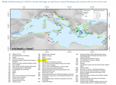 Lamtumirë Butrint?! Rritja e nivelit të detit rrezikon disa trashëgimi të UNESCO-s