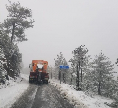 Bie borë për herë të parë këtë vit, ja aksi që u zbardh nga reshjet