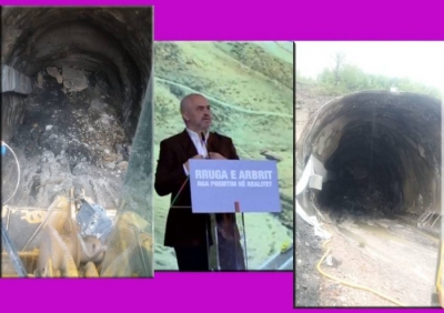 Njihuni me `tunelin e florinjtë` të Rrugës së Arbrit, që po shembet pas `punimeve cilësore`!