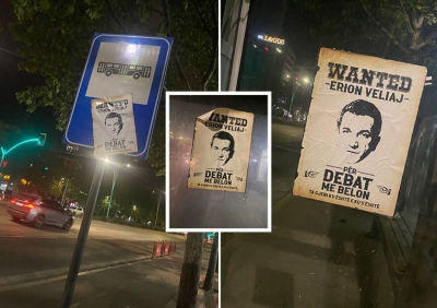 Tirana mbushet me postera: Erion Veliaj person në &#039;kërkim&#039;!