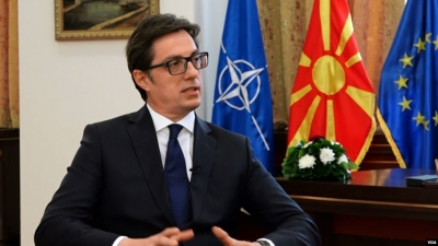 Maqedonia “flet” shqip, Presidenti i drejtohet SHBA me gjuhën tonë: Faleminderit për ratifikimin e protokollit për në NATO