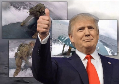 Kapja e paparë e nëndetëses me kokainë, Trump përshendet i entuziasmuar