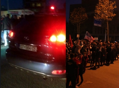 Banorët e "Unazës": Policia është e filmuar kur lejon makinat të na provokojnë