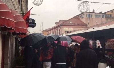 Protestë e fuqishme në Shkodër (VIDEO)