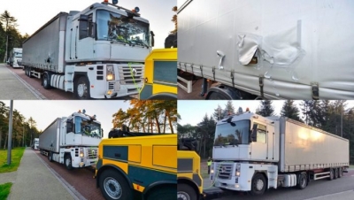 Policia holandeze godet kamionin me shqiptarë/ Refuzuan të ndalonin