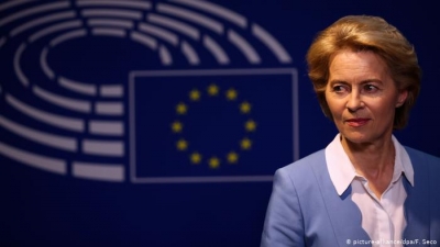 Presidentja e KE-së, Ursula von der Leyen mirëpret vazhdimin e dialogut Kosovë-Serbi