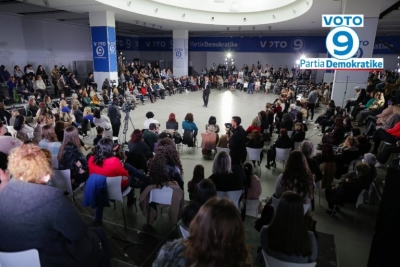 Takimi me gratë, Basha: Ndryshimi që po vjen ka në ballë gruan shqiptare. Gra të forta do të thotë familje të forta, Shqipëri e fortë