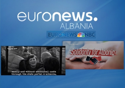 Euronews Albania&amp; Euronews Group, solidarizojnë botën për Shqipërinë