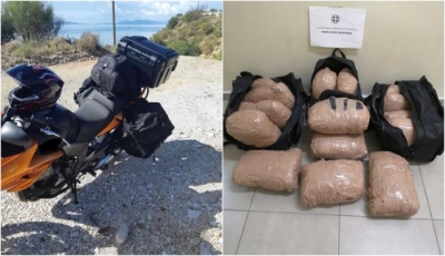 Lëvizte me 16 kg hashash, kapet në flagrancë 36-vjeçari në Greqi