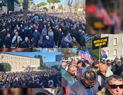 ‘Demokracisë i dalim zot’/ DW: Opozita në protestë, kërkon dorëheqjen e Edi Ramës