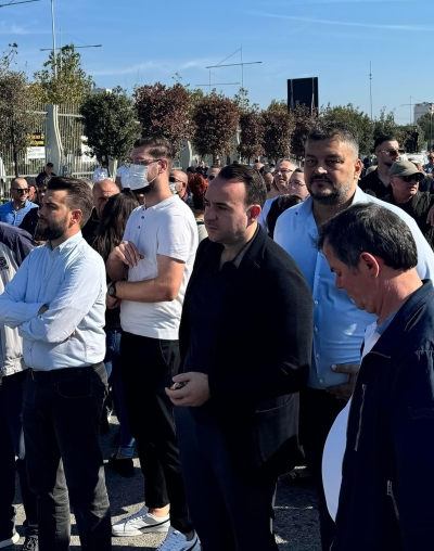 Protesta/ Balliu: Kundër helmimit të Durrësit dhe të gjithë Shqiperisë nga aferat korruptive të Edi Ramës