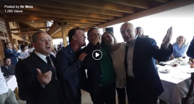 VIDEO/ Meta me artistët e njohur këndojnë për Shqipërinë, ja dedikimi i veçantë