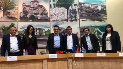 Greqi, demokratët takim në mbështetje të PD dhe Bashës me prezencën e kreut të Bashkise së Kalitheas