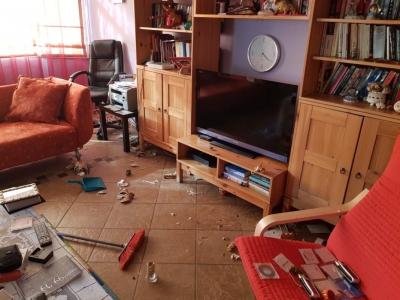 Shqipëria tronditet nga tërmeti. Në fshatin Helmës shemben banesa (FOTO)