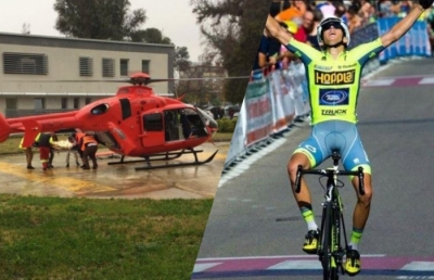 Aksidentohet në Sarandë çiklisti i njohur italian, niset me helikopter drejt Tiranës