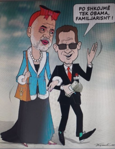 Kur Rama dhe Bilali shkojnë familjarisht të takojnë Obamën