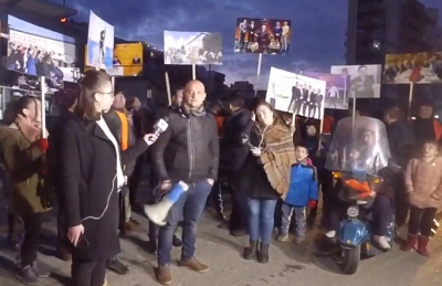 Në ditën e 76 të protestës, banorët e Unazës: Ka ardhur koha të ngrihen shqiptarët