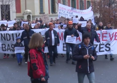 Protesta e minatorëve të Bulqizës kalon kufijtë e Shqipërisë, ja çfarë shkruan VOA