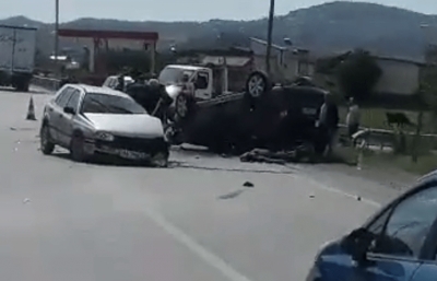 Aksident në Peqin-Elbasan, tre të plagosur rëndë