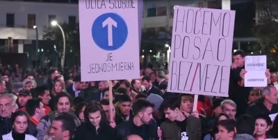 Protesta masive në Podgoricë, Beograd dhe Zagreb. Ballkani përfshihet...