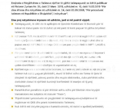 FOTO/ Ndryshon ligji, tani qeveria nuk të lejon as të falimentosh