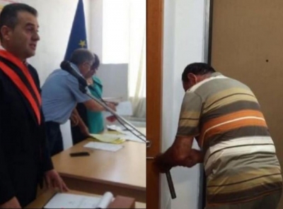 Tjetër hyrje duke shqyer derën nga fituesit monist të Edi Ramës nëpër bashki