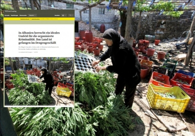 Gazeta e madhe zvicerane: Në Shqipëri ku krimi dhe korrupsioni kanë ndërtuar biznesin dhe shtetin e tyre!