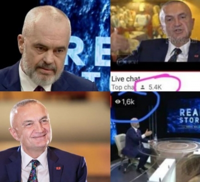 Audienca televizive/ Meta mposht thellë Ramën