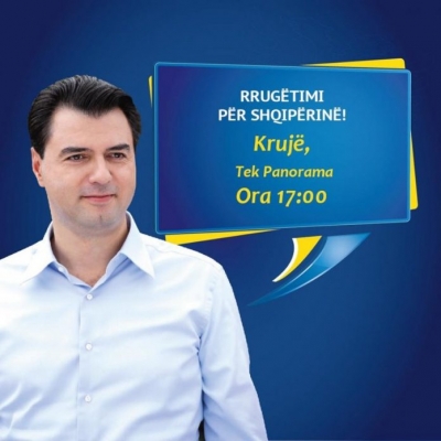 “Rrugëtimi për Shqipërinë”, Basha ndalet në Krujë/ Ja çfarë pritet