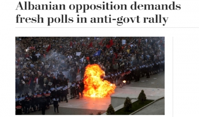 Washington Post: Shqipëri – Opozita kërkon zgjedhje të reja parlamentare
