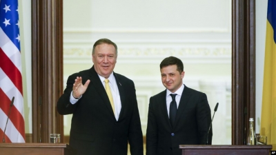 Zeri i Amerikes: Pompeo përsërit angazhimin e Amerikës ndaj Ukrainës