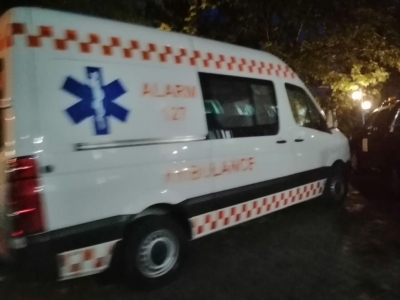 VIDEO/ Aksidentohet makina, 4 futbollistë të plagosur