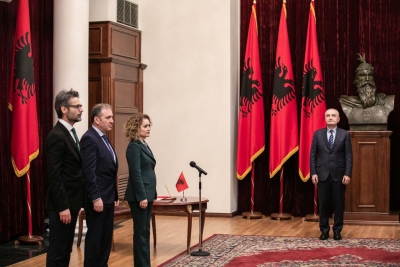 Anëtarja e re e SPAK betohet para Presidentit të Republikës, Ilir Meta
