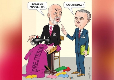 Karikatura e ditës/ Ramaforma!