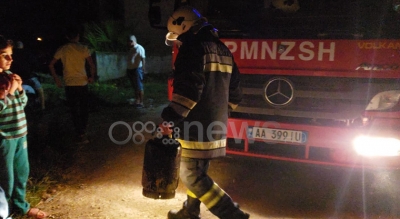 Elbasan, zjarr në sipërfaqen me shkurre pranë uzinës së armëve në Mjekës