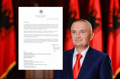 FOTO/ Ilir Meta njofton OSBE e ODHIR: Në Shqipëri nuk ka zgjedhje në 30 qershor