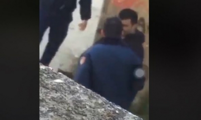 VIDEO/ Policët e Sarandës dhunojnë të sëmurin