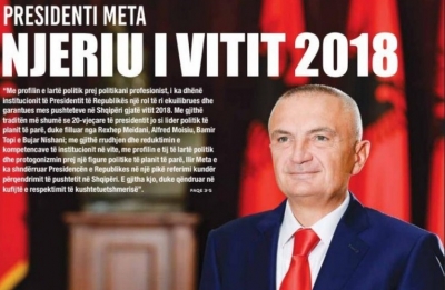 Ilir Meta, njeriu i Vitit 2018
