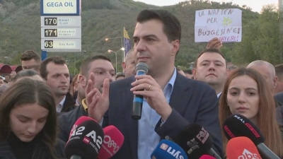 Lulzim Basha mbyll protestën: Ata e kanë vulosur fatin e tyre, është koha të ikin tani