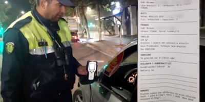 Policia e Tiranës “bën kërdinë”, 2 mijë gjoba brenda 2 ditësh