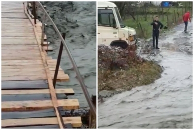 VIDEO/“Fondet i shkuan ish kryetarit të komunës Dajt”, ura e Zall Bastarit bëhet e pakalueshme, 1 mijë banorë të izoluar