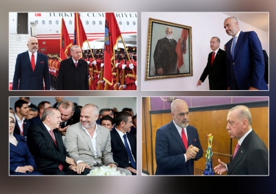 Lideri shqiptar Edi Rama është kthyer në pashá të ‘Sulltanit’ Erdogan