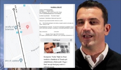 Kryemashtruesi i Tiranës, 10 milionë euro për rikonstruksionin e 1 km rrugë ekzistuese!