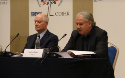 Asambleja Parlamentare e KiE: Reforma zgjedhore, e shoqëruar më pas me zgjedhje, çelsi për zgjidhjen e krizës