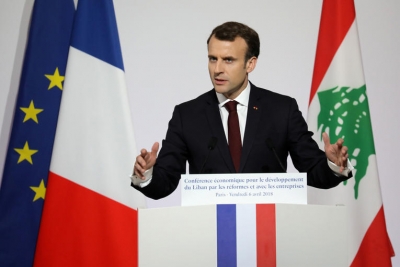 Macron viziton Libanin:Hetues francezë për shpërthimet në Bejrut